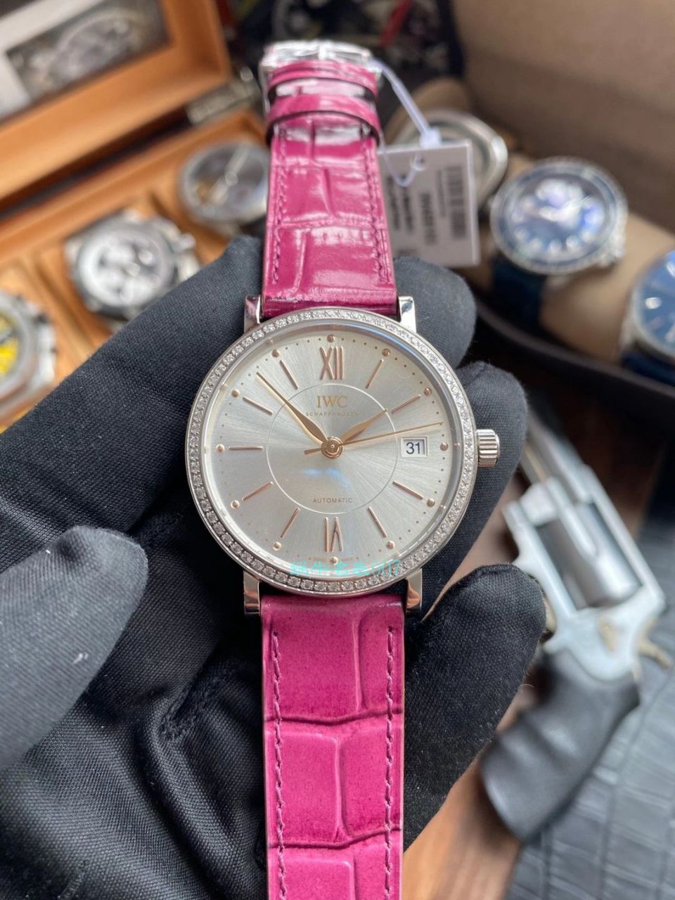 V7 Factory  IWC 柏涛菲诺女装1比1复刻高仿手表IW458112 wrist watch  / WG586