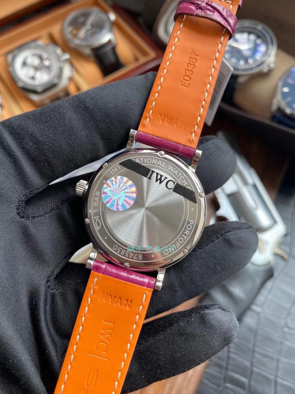 V7 Factory  IWC 柏涛菲诺女装1比1复刻高仿手表IW458112 wrist watch  / WG586