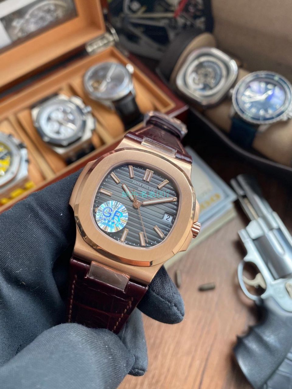GR Factory V2版本1比1超A复刻高仿手表 PATEK PHILIPPE  Nautilus 5711/1A-011 wrist watch  / BD353