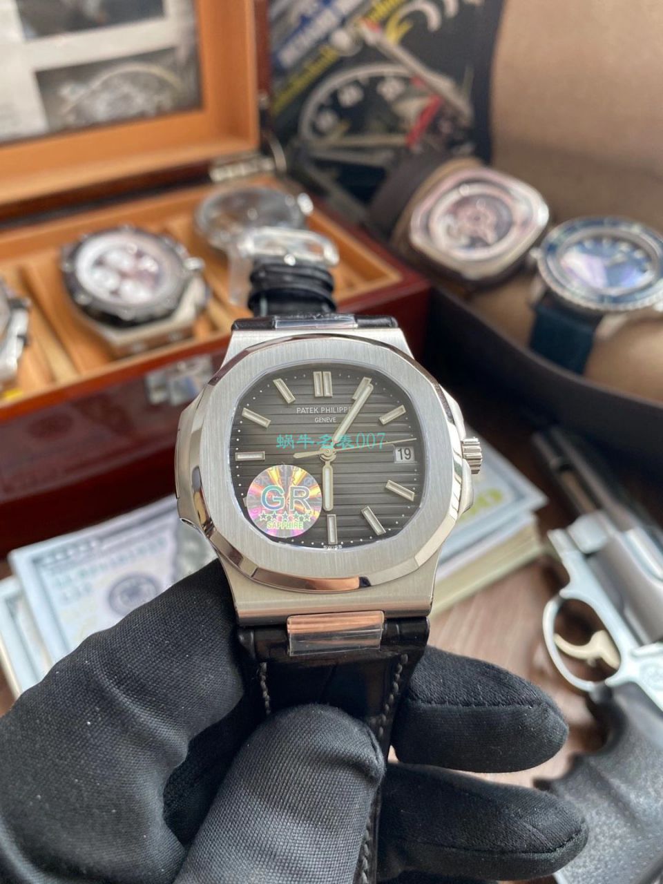 GR Factory V2版本1比1超A复刻高仿手表 PATEK PHILIPPE  Nautilus 5711/1A-011 wrist watch  / BD353