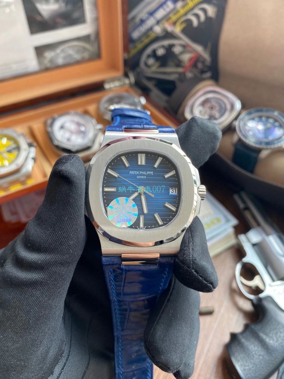 GR Factory V2版本1比1超A复刻高仿手表 PATEK PHILIPPE  Nautilus 5711/1A-011 wrist watch  / BD353