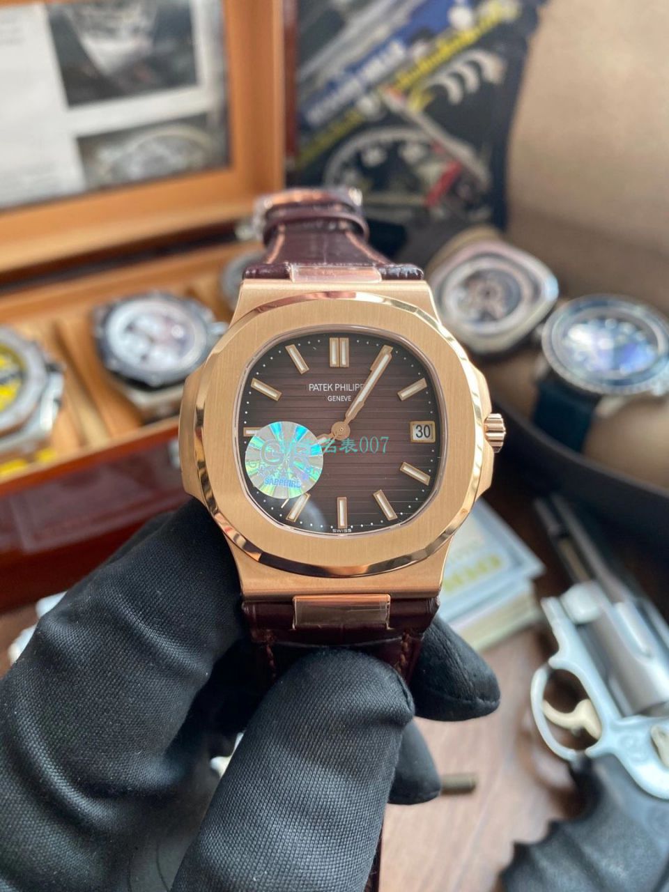 GR Factory V2版本1比1超A复刻高仿手表 PATEK PHILIPPE  Nautilus 5711/1A-011 wrist watch  / BD353