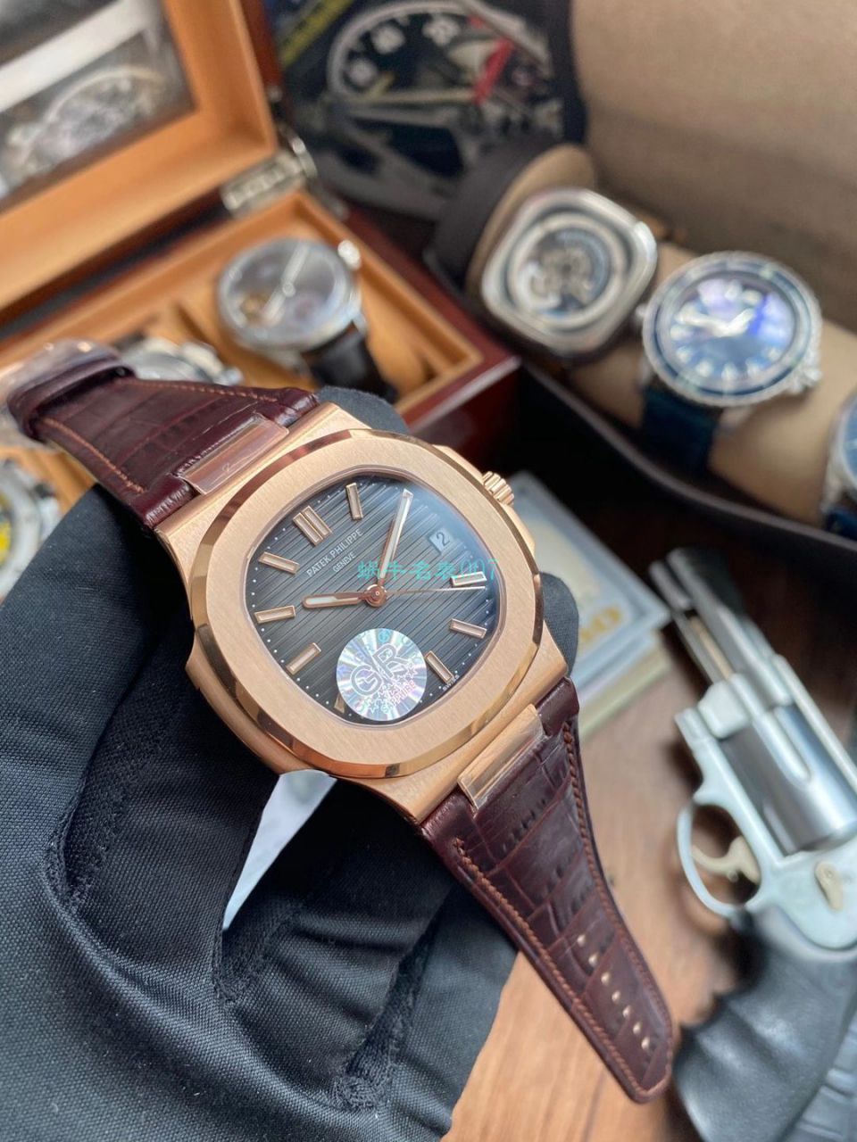 GR Factory V2版本1比1 top 复刻手表 PATEK PHILIPPE  Nautilus 5711/1A-010 wrist watch  / BD352