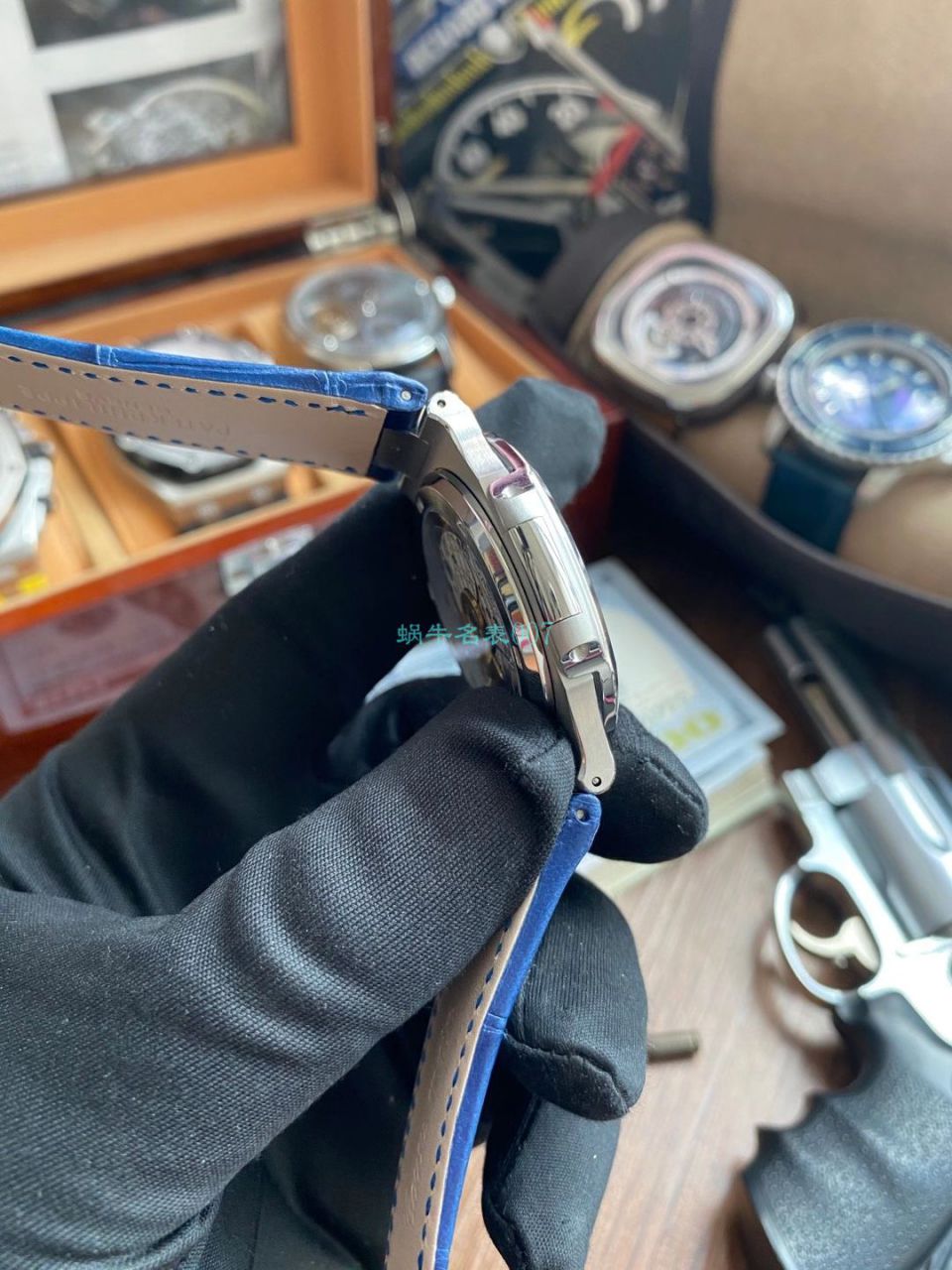 GR Factory V2版本1比1超A精仿手表 PATEK PHILIPPE  Nautilus 5711G 白金 wrist watch  / BD339