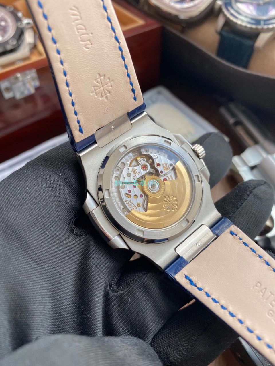 GR Factory V2版本1比1超A精仿手表 PATEK PHILIPPE  Nautilus 5711G 白金 wrist watch  / BD339