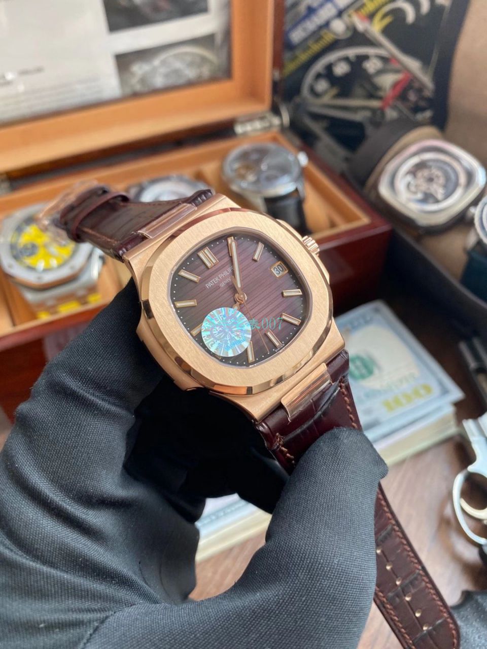 GR Factory V2版本1比1 top 复刻手表 PATEK PHILIPPE  Nautilus 5711/1A-010 wrist watch  / BD352