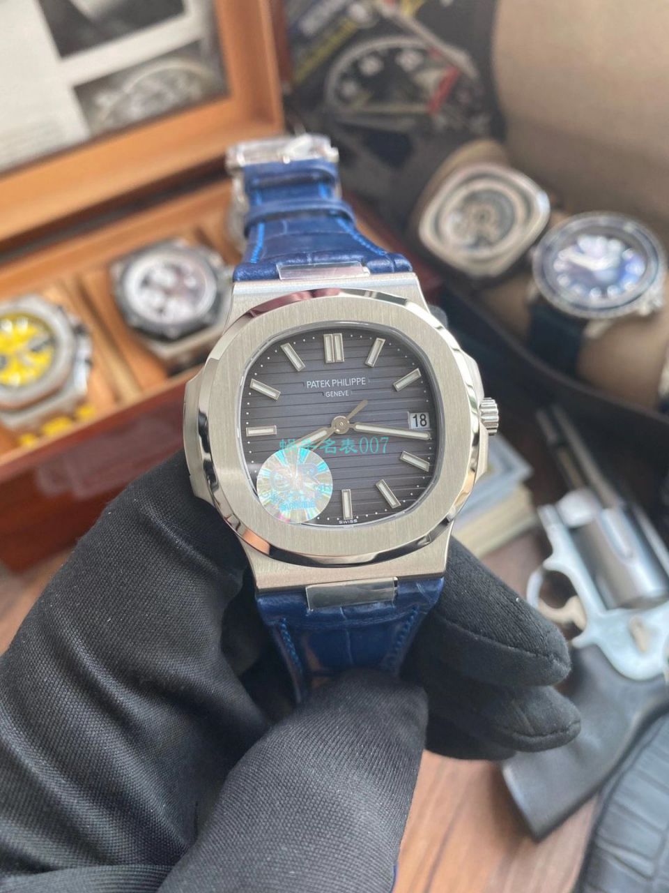 GR Factory V2版本1比1超A精仿手表 PATEK PHILIPPE  Nautilus 5711G 白金 wrist watch  / BD339