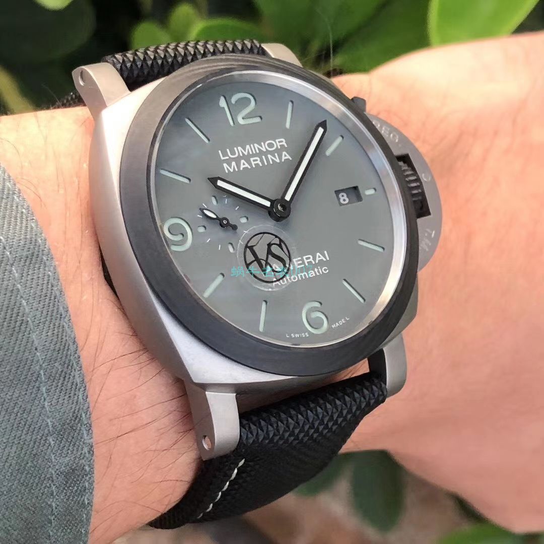 VS Factory Panerai LUMINOR 1比1超A复刻高仿手表PAM01662烟灰 wrist watch  / VSPAM1662