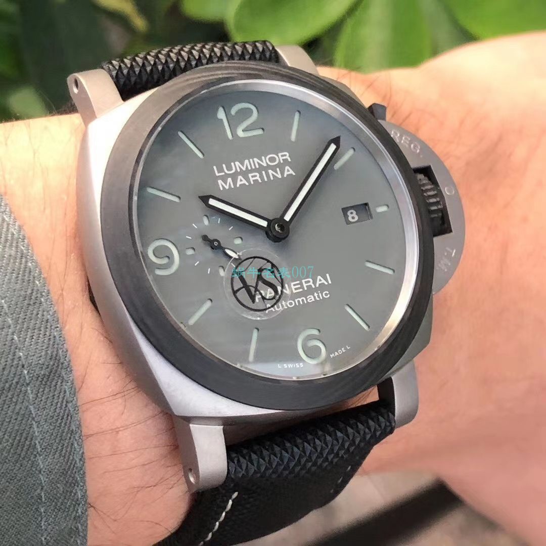 VS Factory Panerai LUMINOR 1比1超A复刻高仿手表PAM01662烟灰 wrist watch  / VSPAM1662