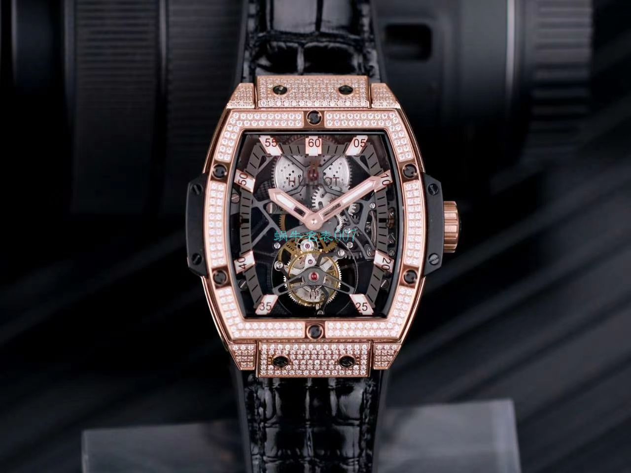 JB Factory  hublot MASTERPIECE 超A1比1高仿 Tourbillon 手表906.ND.0129.VR.AES12 / YB107