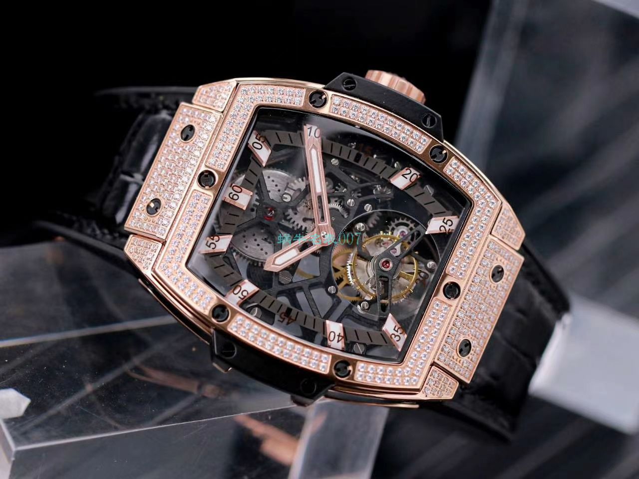 JB Factory  hublot MASTERPIECE 超A1比1高仿 Tourbillon 手表906.ND.0129.VR.AES12 / YB107