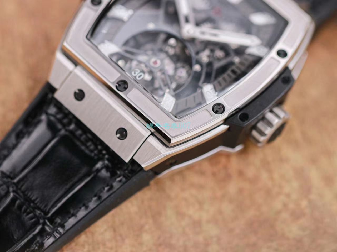 JB Factory  hublot MASTERPIECE 超A1比1高仿 Tourbillon 手表906.ND.0129.VR.AES12 / YB107