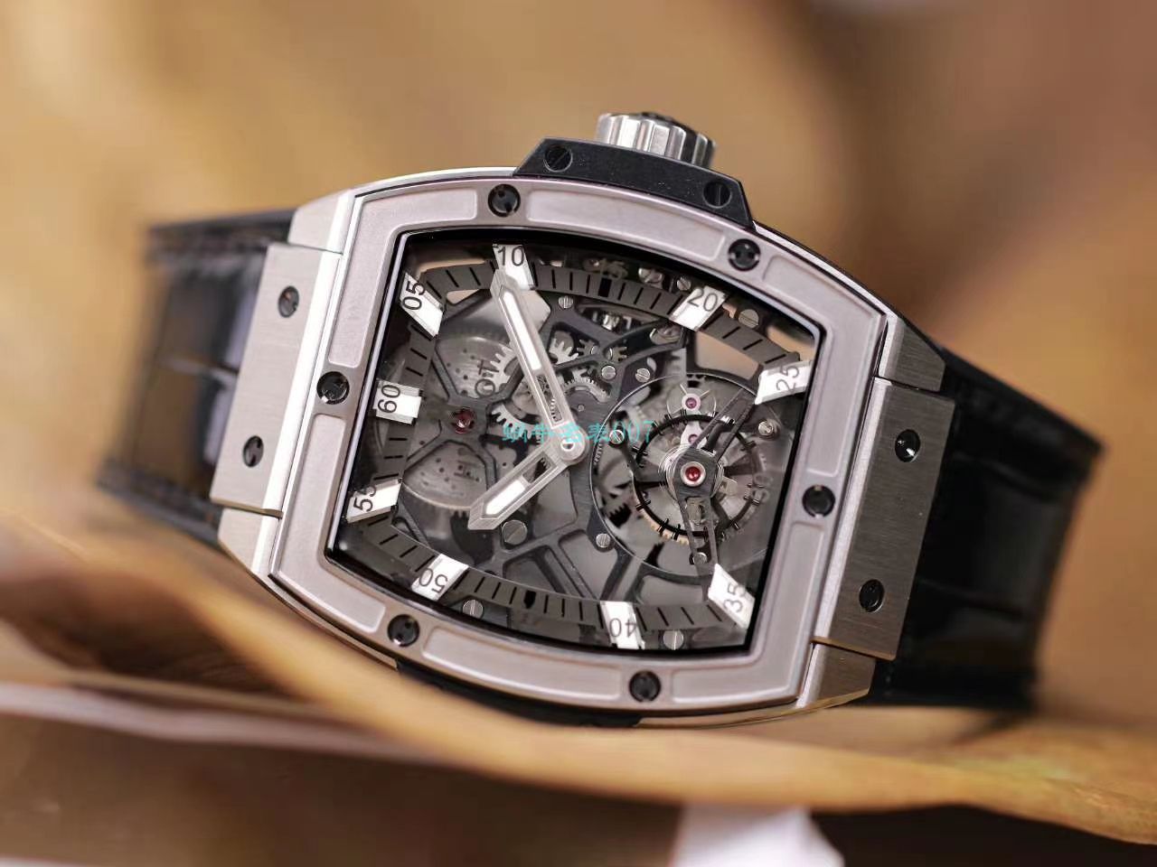 JB Factory  hublot MASTERPIECE 超A1比1高仿 Tourbillon 手表906.ND.0129.VR.AES12 / YB107