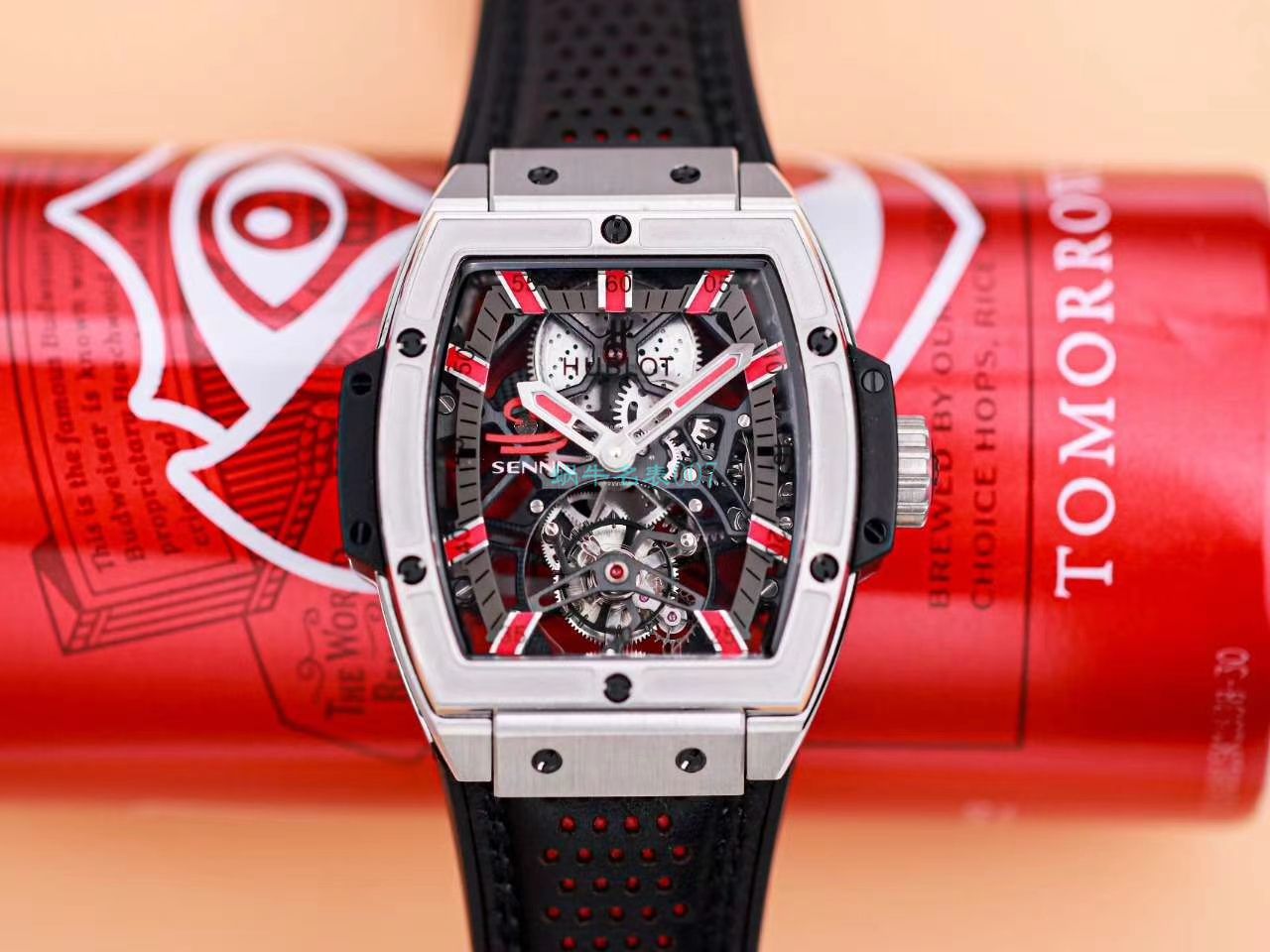 JB Factory  hublot MASTERPIECE 超A1比1高仿 Tourbillon 手表906.ND.0129.VR.AES12 / YB107