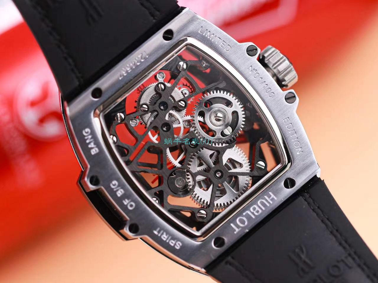 JB Factory  hublot MASTERPIECE 超A1比1高仿 Tourbillon 手表906.ND.0129.VR.AES12 / YB107