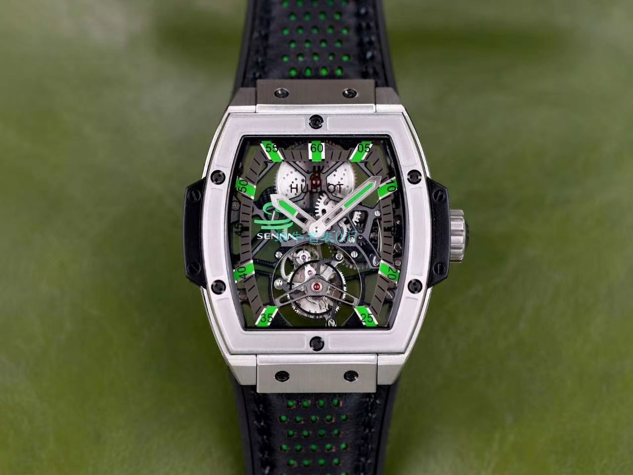 JB Factory  hublot MASTERPIECE 超A1比1高仿 Tourbillon 手表906.ND.0129.VR.AES12 / YB107