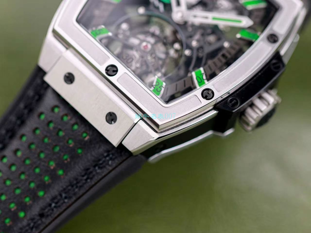 JB Factory  hublot MASTERPIECE 超A1比1高仿 Tourbillon 手表906.ND.0129.VR.AES12 / YB107