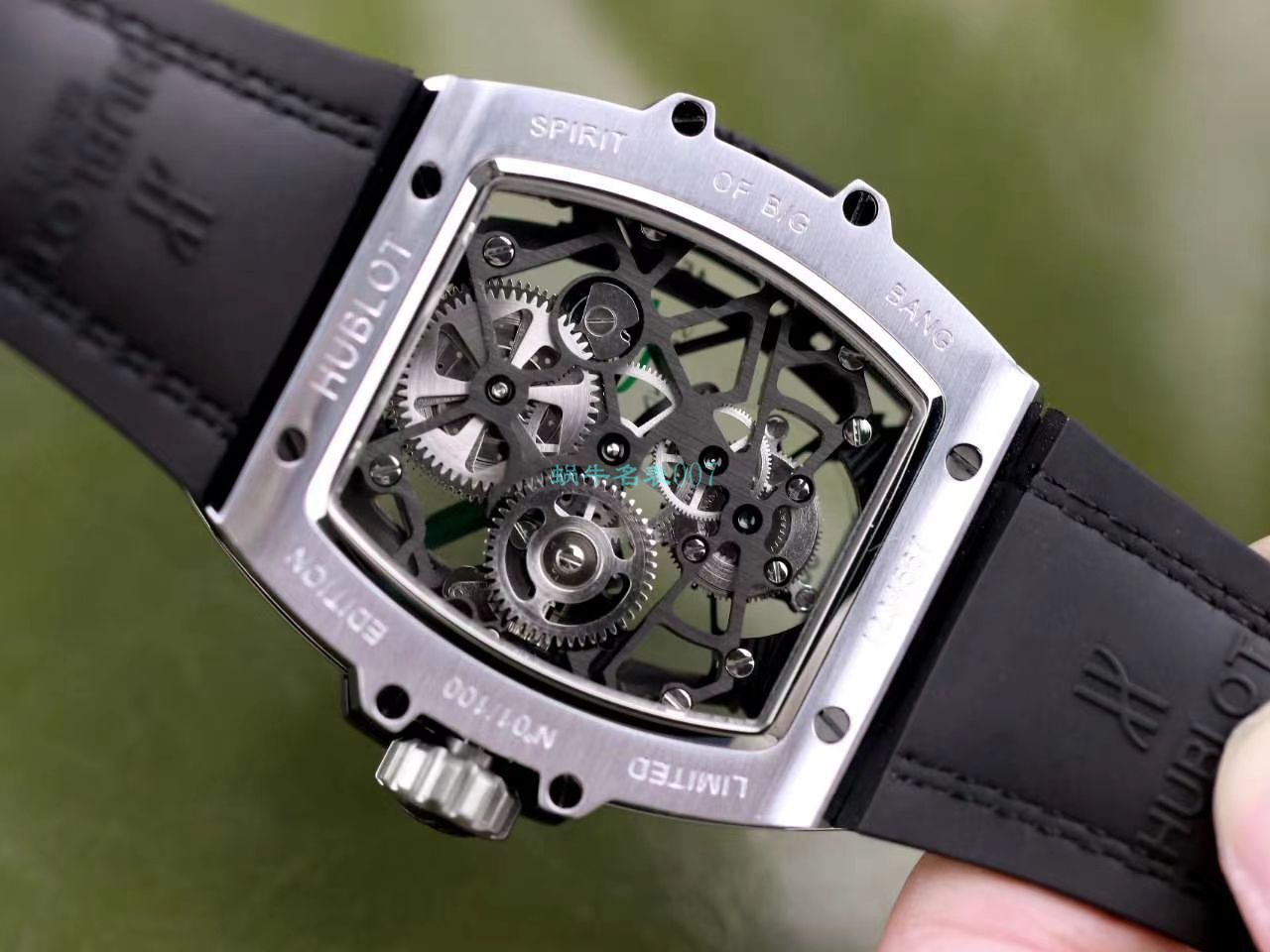 JB Factory  hublot MASTERPIECE 超A1比1高仿 Tourbillon 手表906.ND.0129.VR.AES12 / YB107