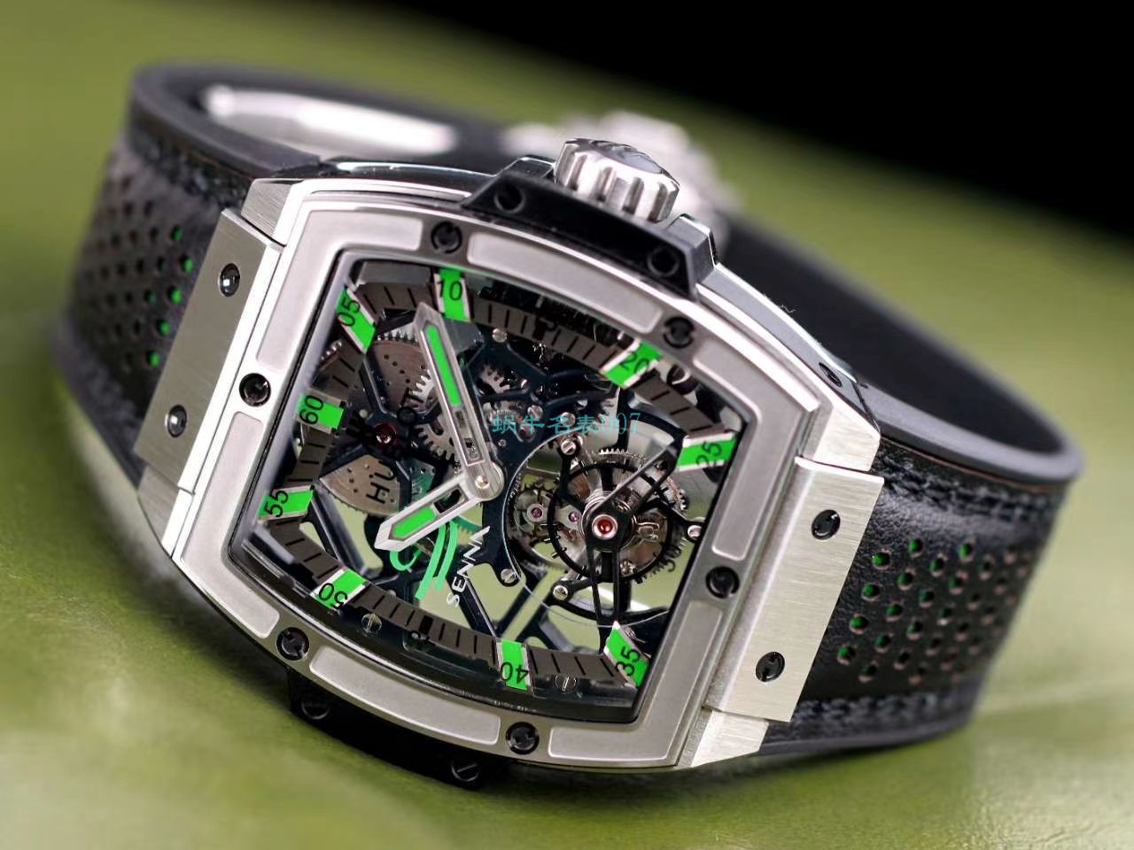 JB Factory  hublot MASTERPIECE 超A1比1高仿 Tourbillon 手表906.ND.0129.VR.AES12 / YB107