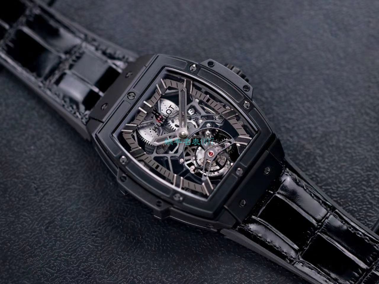 JB Factory  hublot MASTERPIECE 超A1比1高仿 Tourbillon 手表906.ND.0129.VR.AES12 / YB107