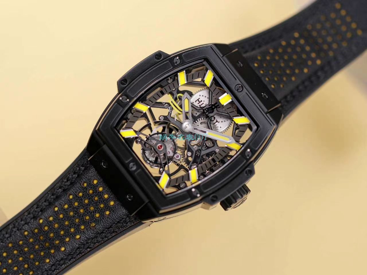 JB Factory  hublot MASTERPIECE 超A1比1高仿 Tourbillon 手表906.ND.0129.VR.AES12 / YB107
