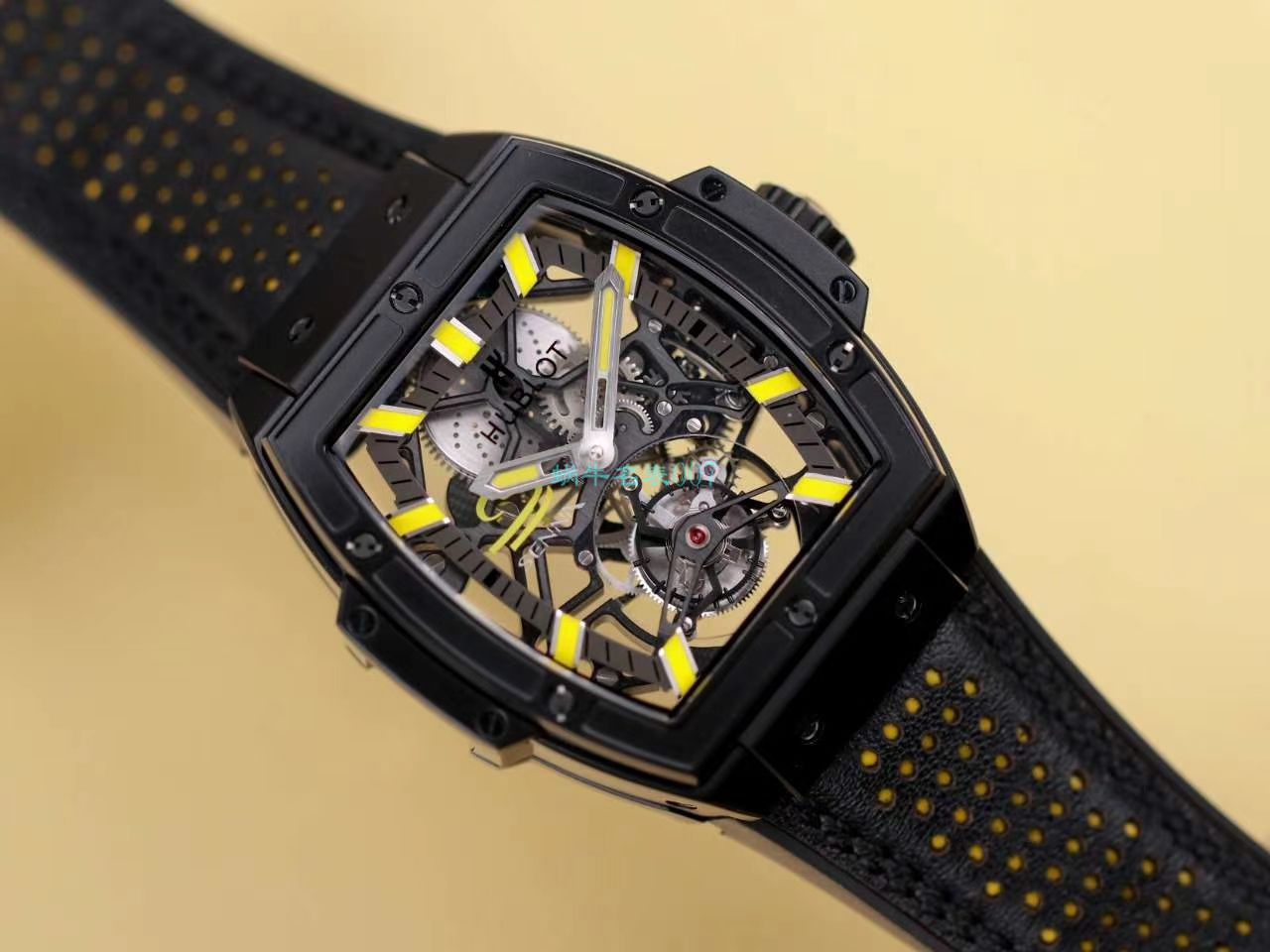 JB Factory  hublot MASTERPIECE 超A1比1高仿 Tourbillon 手表906.ND.0129.VR.AES12 / YB107