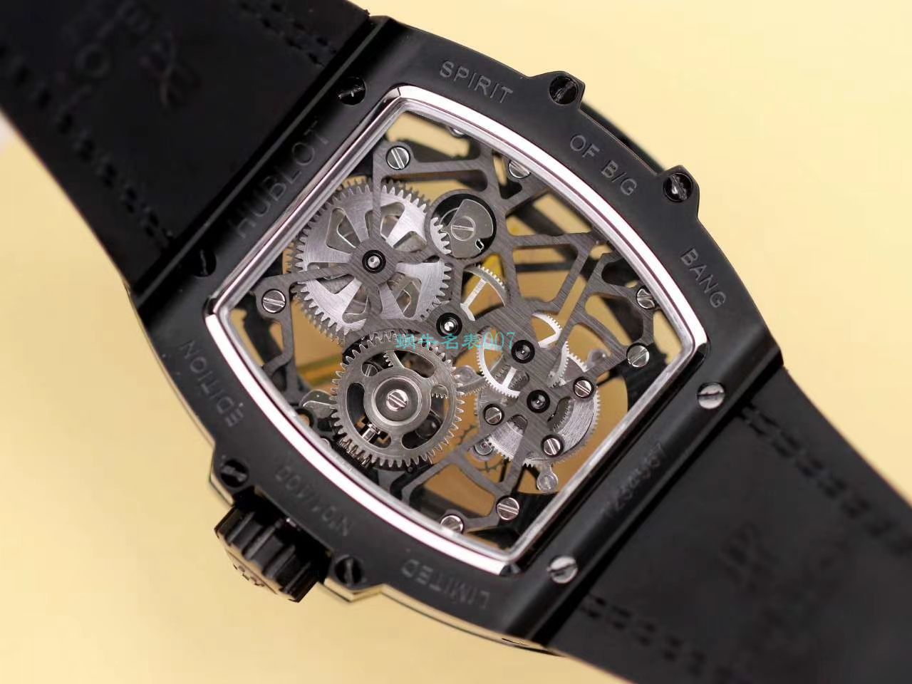 JB Factory  hublot MASTERPIECE 超A1比1高仿 Tourbillon 手表906.ND.0129.VR.AES12 / YB107