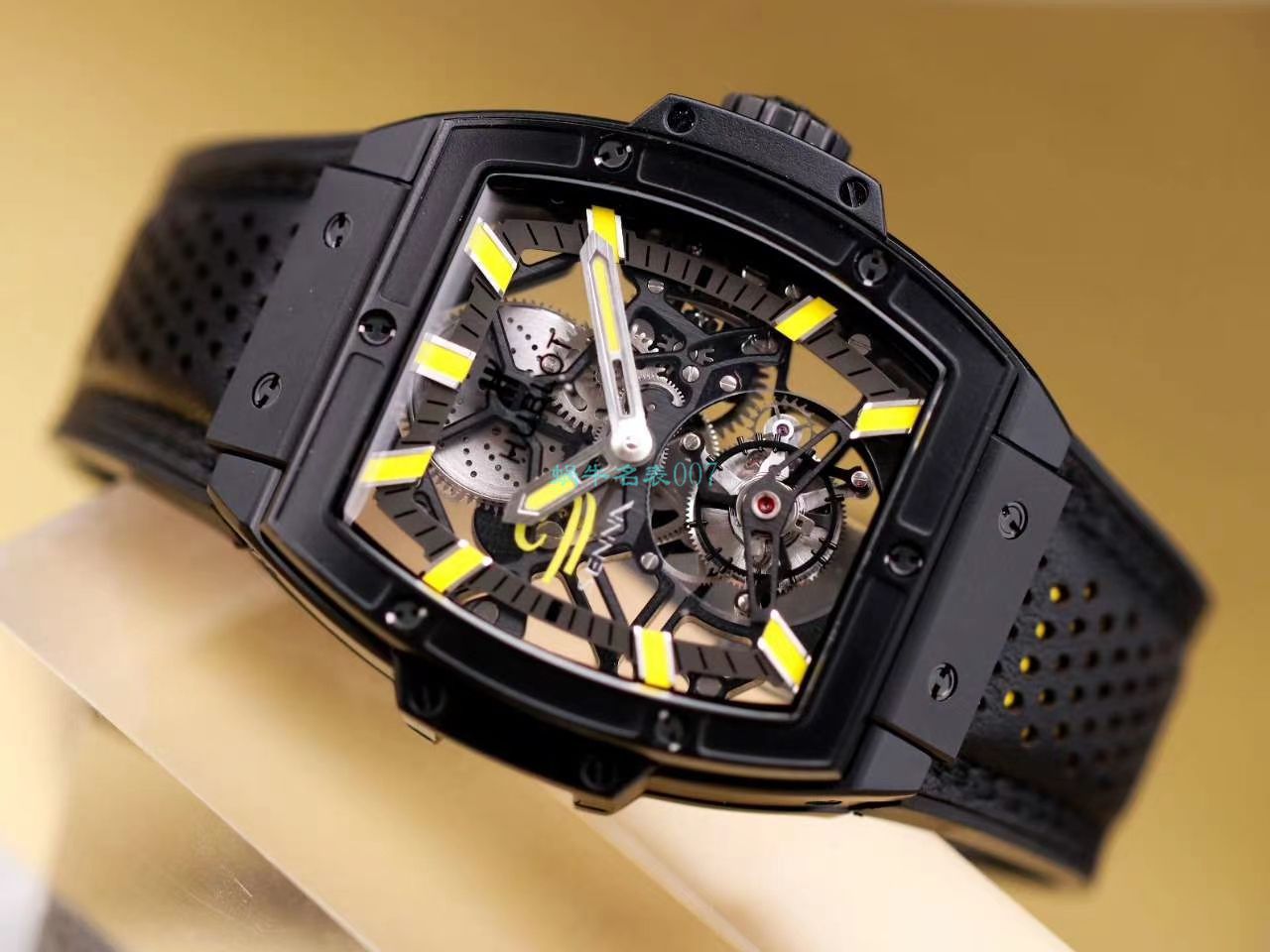 JB Factory  hublot MASTERPIECE 超A1比1高仿 Tourbillon 手表906.ND.0129.VR.AES12 / YB107