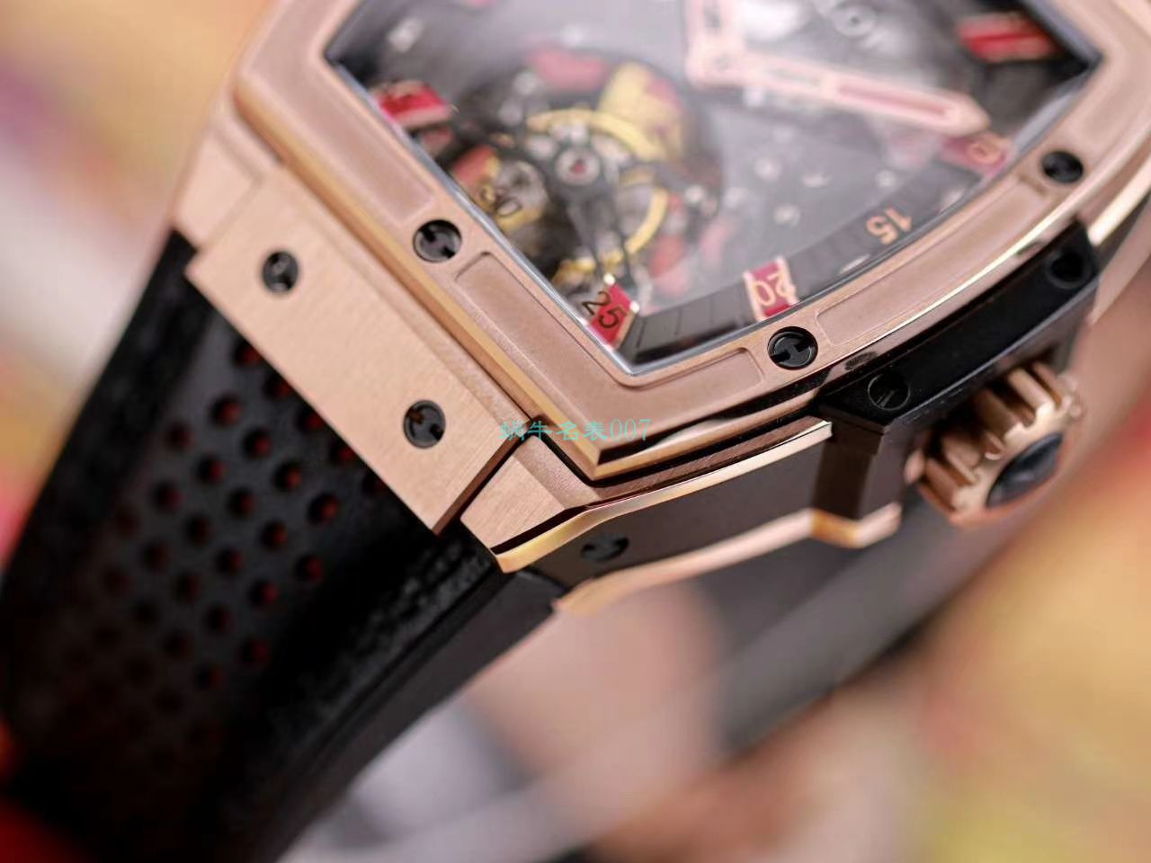 JB Factory  hublot MASTERPIECE 超A1比1高仿 Tourbillon 手表906.ND.0129.VR.AES12 / YB107