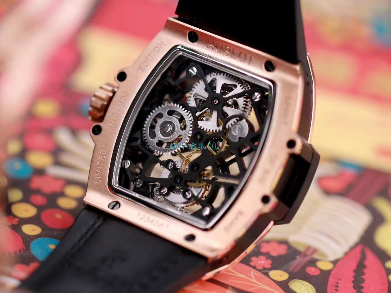 JB Factory  hublot MASTERPIECE 超A1比1高仿 Tourbillon 手表906.ND.0129.VR.AES12 / YB107