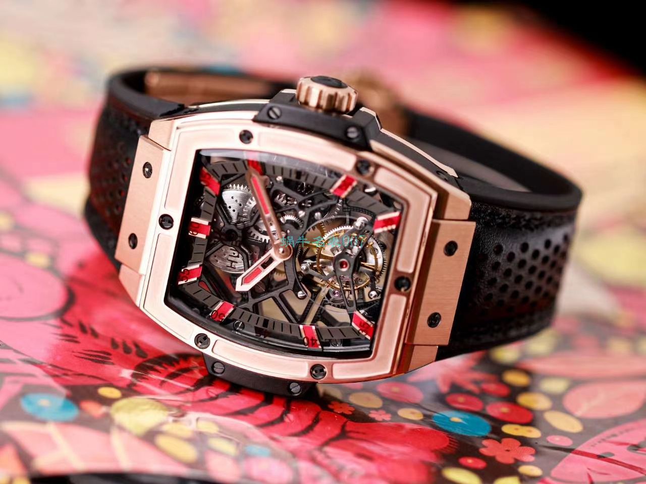 JB Factory  hublot MASTERPIECE 超A1比1高仿 Tourbillon 手表906.ND.0129.VR.AES12 / YB107