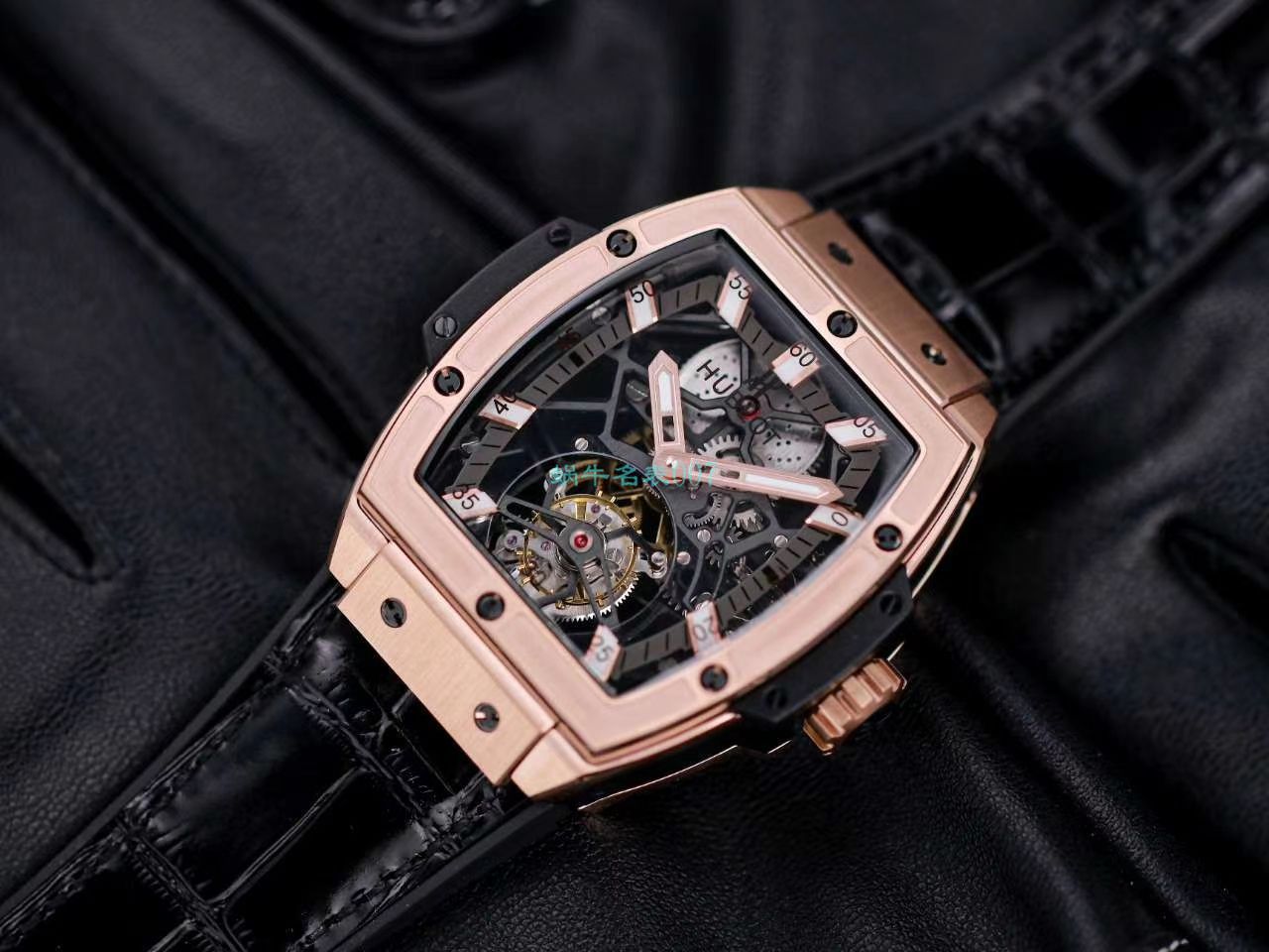 JB Factory  hublot MASTERPIECE 超A1比1高仿 Tourbillon 手表906.ND.0129.VR.AES12 / YB107
