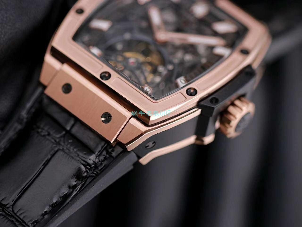JB Factory  hublot MASTERPIECE 超A1比1高仿 Tourbillon 手表906.ND.0129.VR.AES12 / YB107