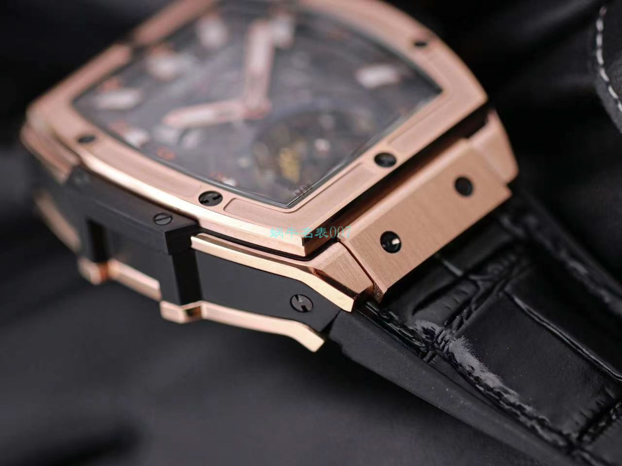 JB Factory  hublot MASTERPIECE 超A1比1高仿 Tourbillon 手表906.ND.0129.VR.AES12 / YB107