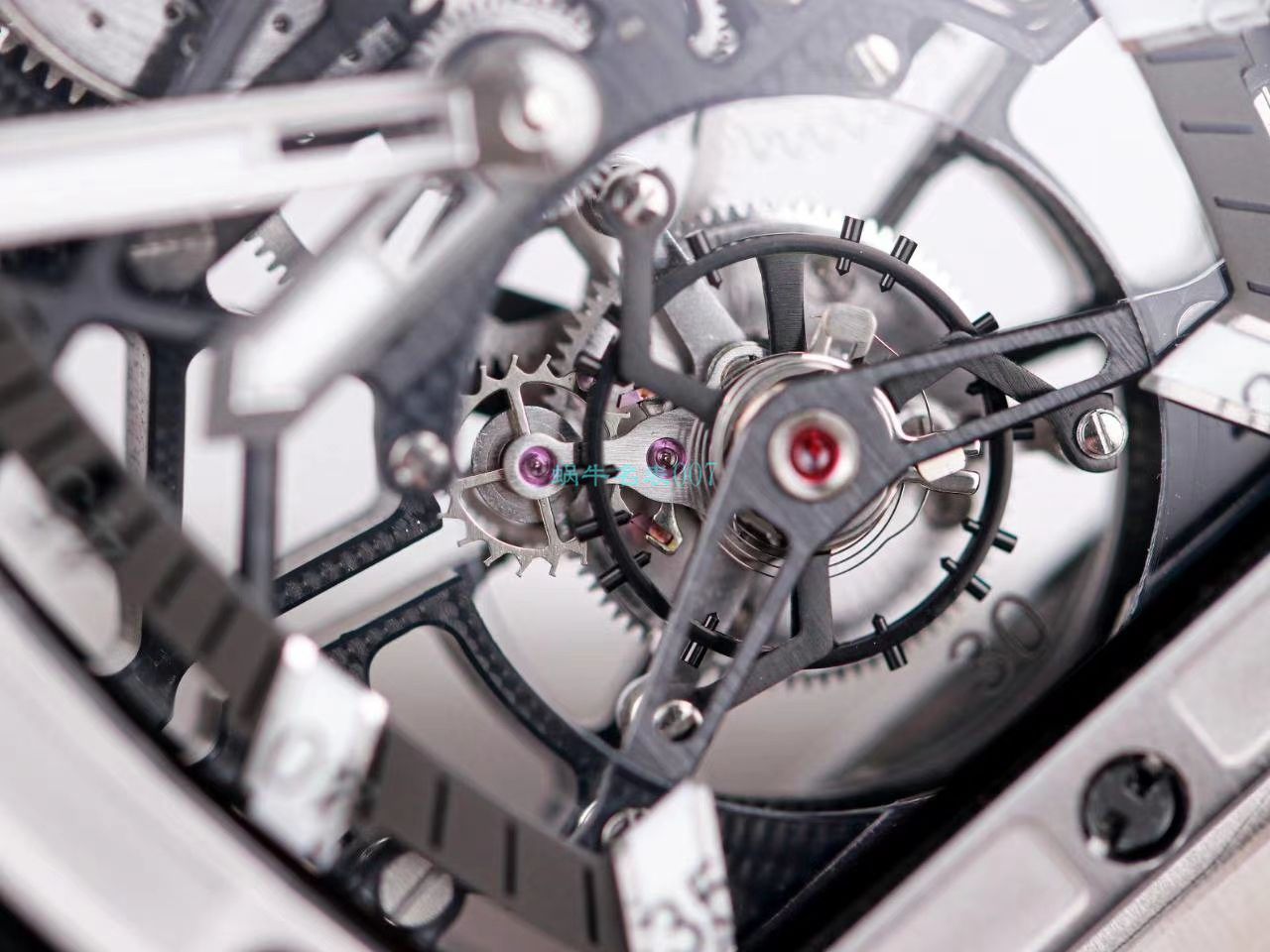 JB Factory  hublot MASTERPIECE 超A1比1高仿 Tourbillon 手表906.ND.0129.VR.AES12 / YB107