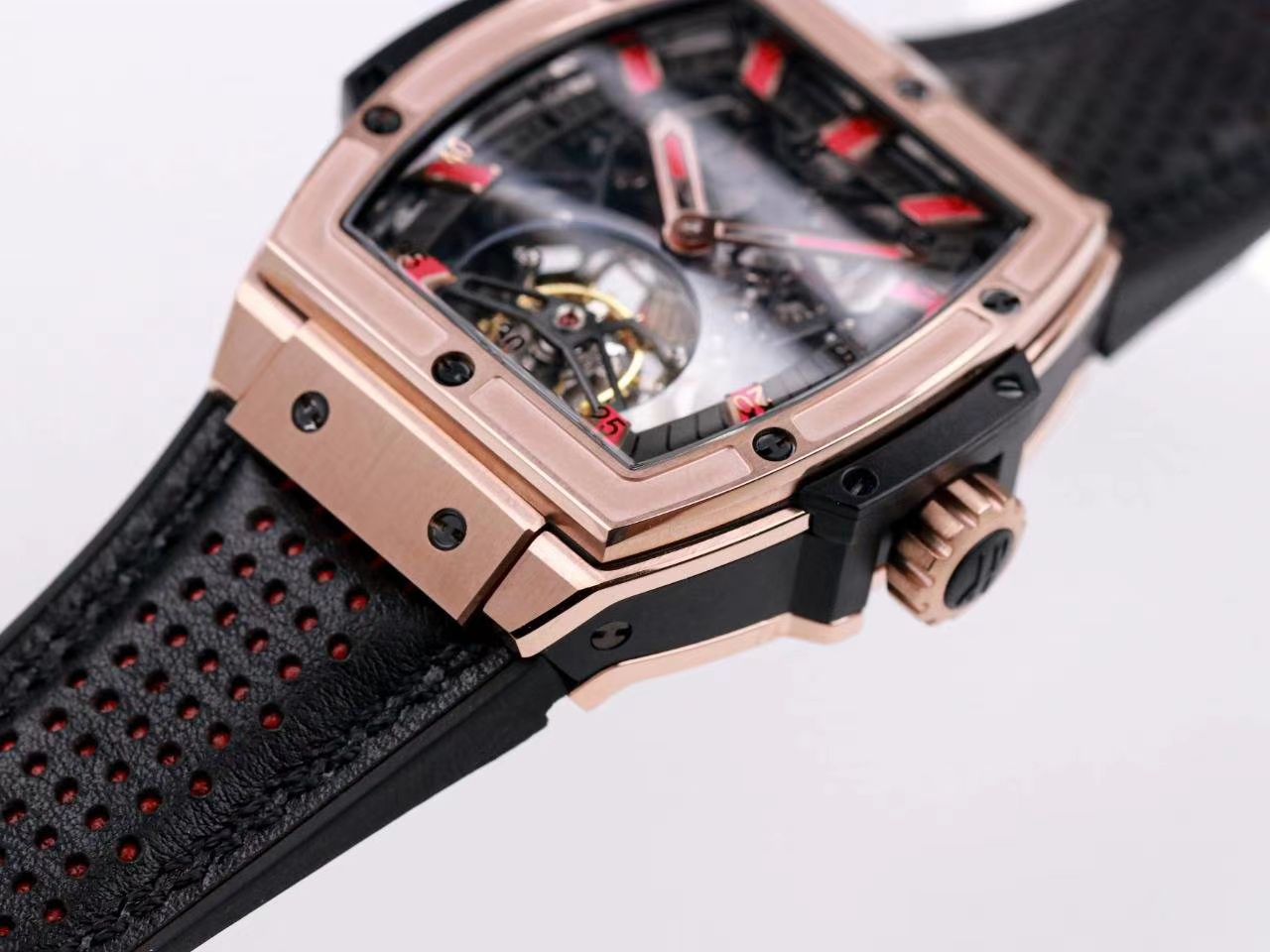 JB Factory  hublot MASTERPIECE 超A1比1高仿 Tourbillon 手表906.ND.0129.VR.AES12 / YB107