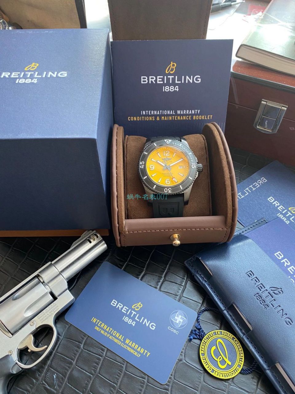 【渠道原单】 Breitling 超级海洋系列M17368D71I1S1 wrist watch  / BL200