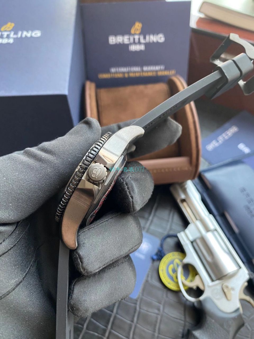 【渠道原单】 Breitling 超级海洋系列M17368B71B1S2（针扣） wrist watch  / BL202