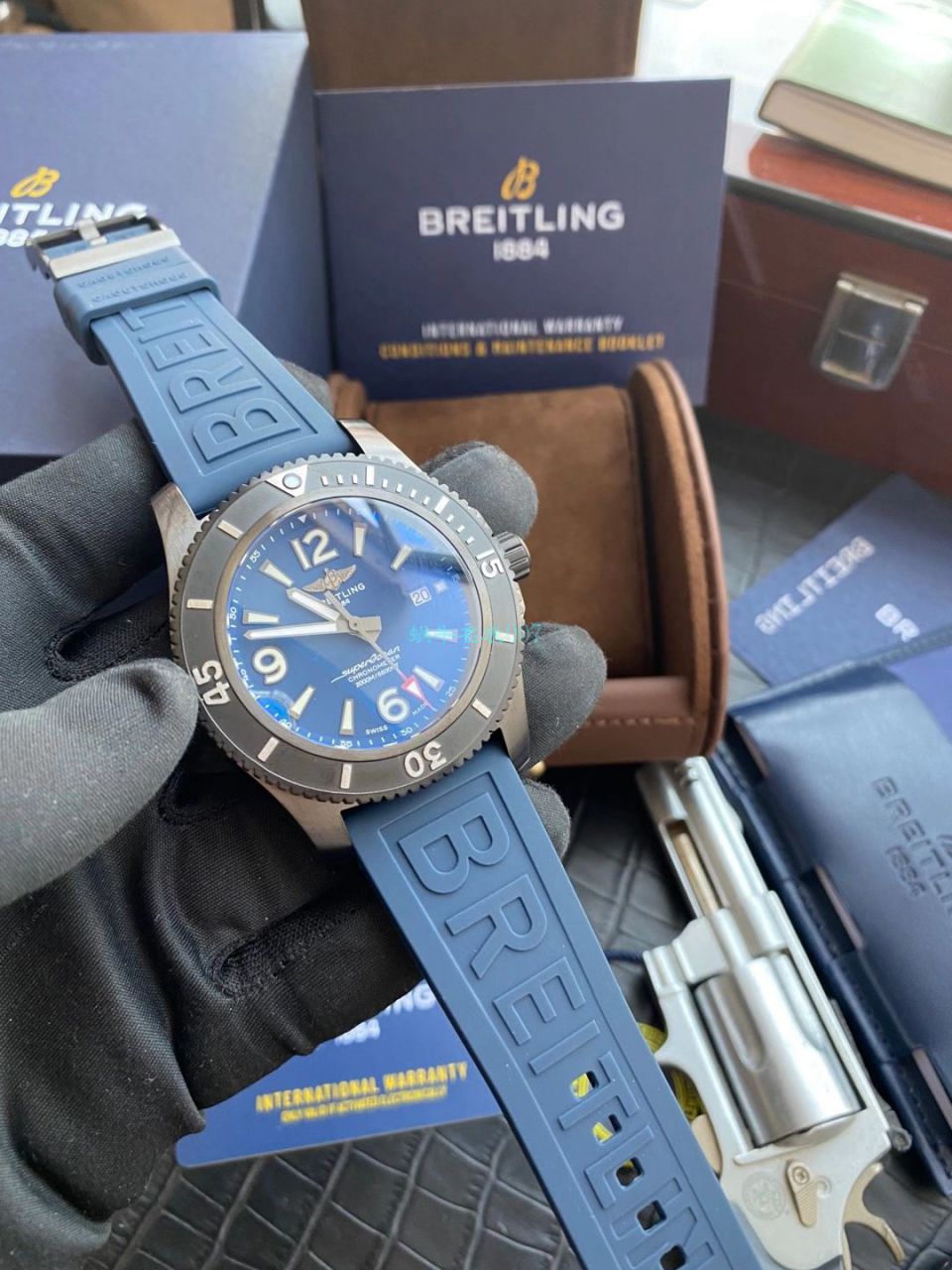  Breitling 渠道原单超级海洋系列M17368D71C1S2（针扣） wrist watch  / BL203