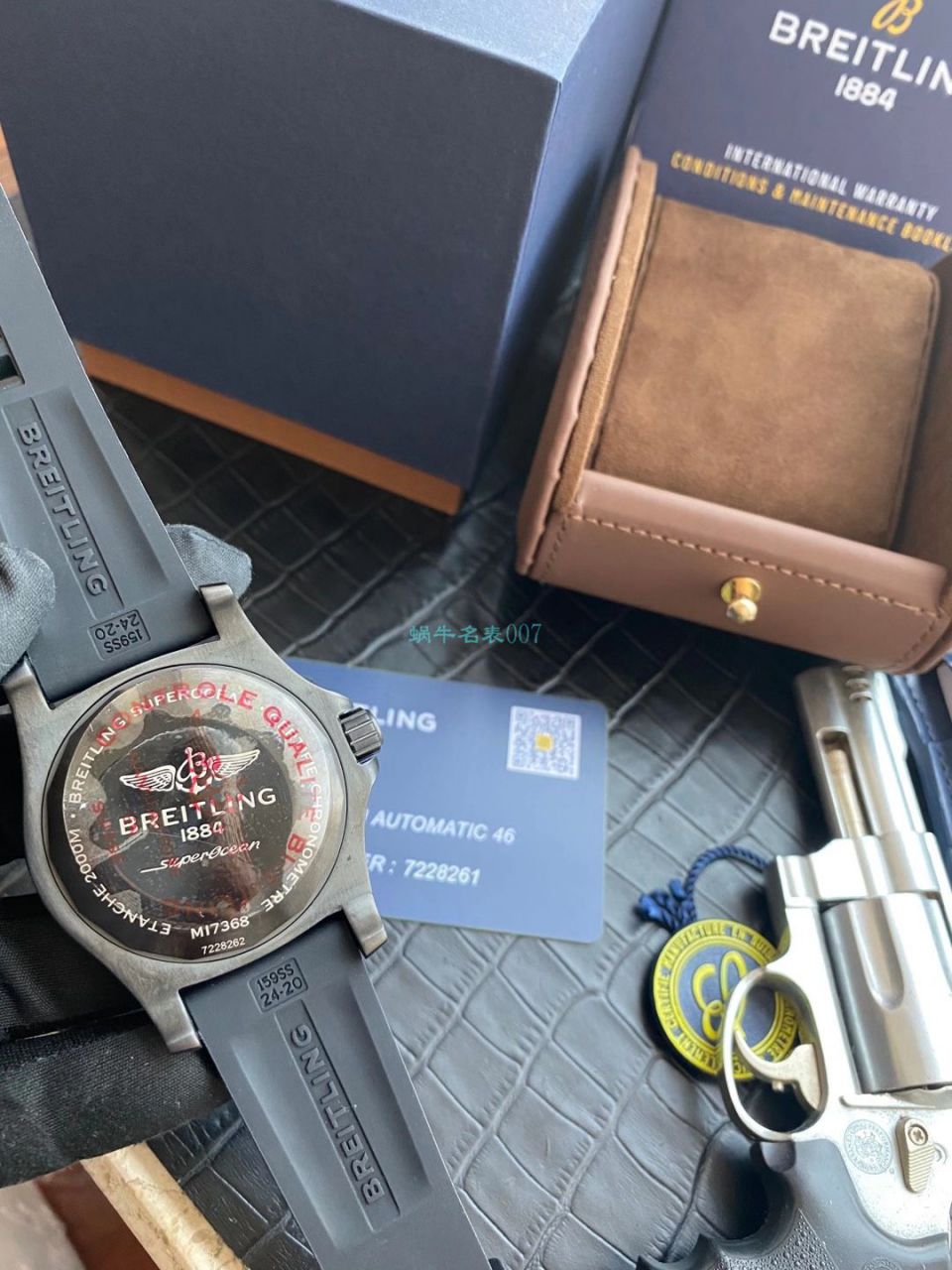 【渠道原单】 Breitling 超级海洋系列M17368B71B1S2（针扣） wrist watch  / BL202
