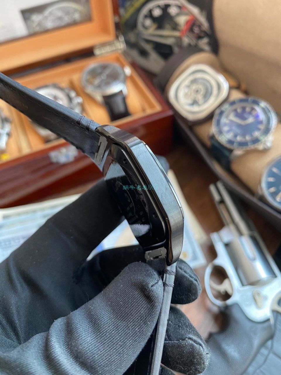 V6 Factory  Cartier   Santos  top 复刻高仿WSSA0039二代黑武士仿表 / K311