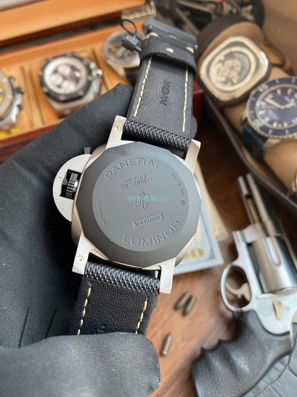 VS Factory Panerai LUMINOR 1比1超A复刻高仿手表PAM01662烟灰 wrist watch  / VSPAM1662