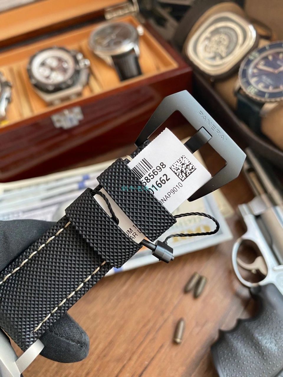 VS Factory Panerai LUMINOR 1比1超A复刻高仿手表PAM01662烟灰 wrist watch  / VSPAM1662