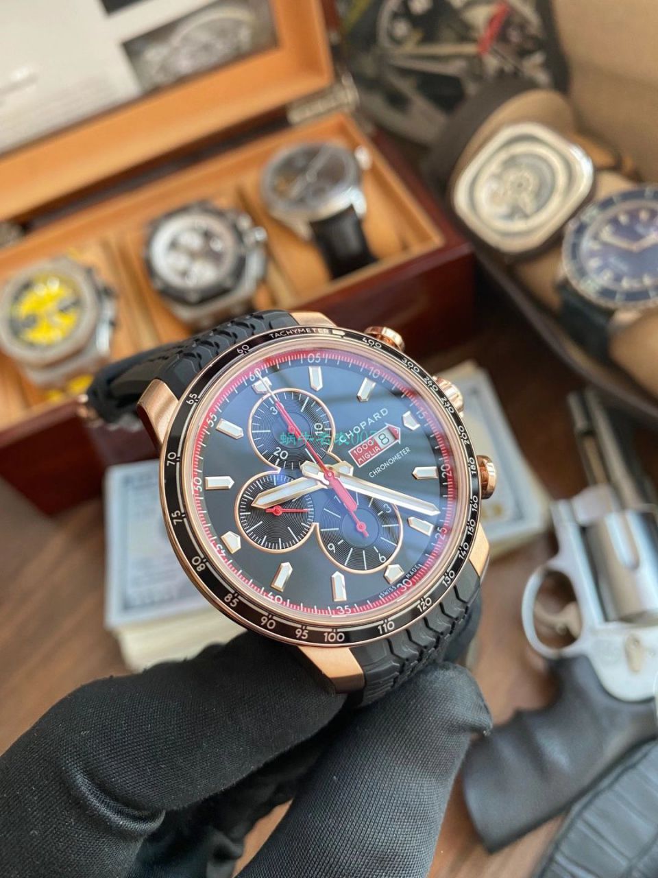 【 Video analysis 】V7 Factory  Chopard 经典赛车1比1 top 复刻高仿手表161293-5001 wrist watch  / XB079