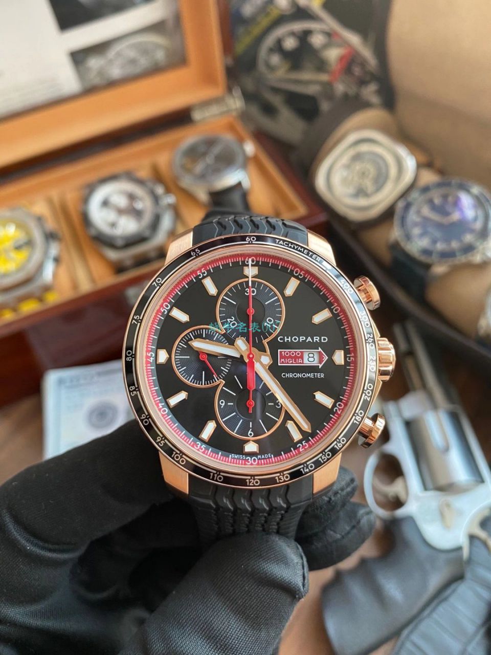 【 Video analysis 】V7 Factory  Chopard 经典赛车1比1 top 复刻高仿手表161293-5001 wrist watch  / XB079