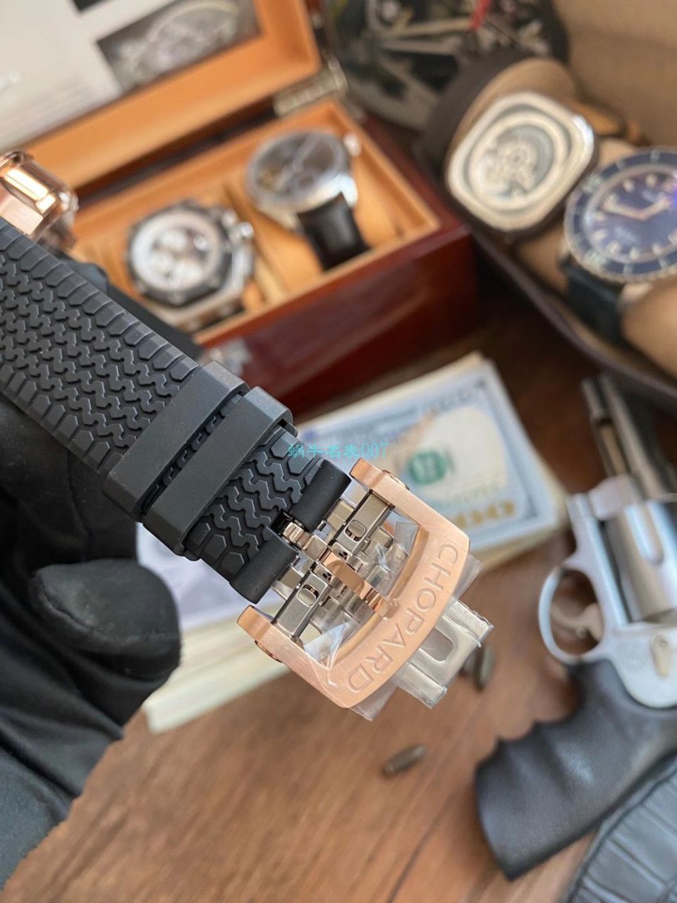 【 Video analysis 】V7 Factory  Chopard 经典赛车1比1 top 复刻高仿手表161293-5001 wrist watch  / XB079