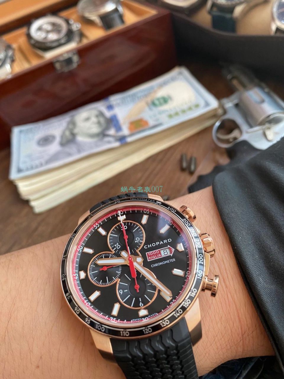 【 Video analysis 】V7 Factory  Chopard 经典赛车1比1 top 复刻高仿手表161293-5001 wrist watch  / XB079