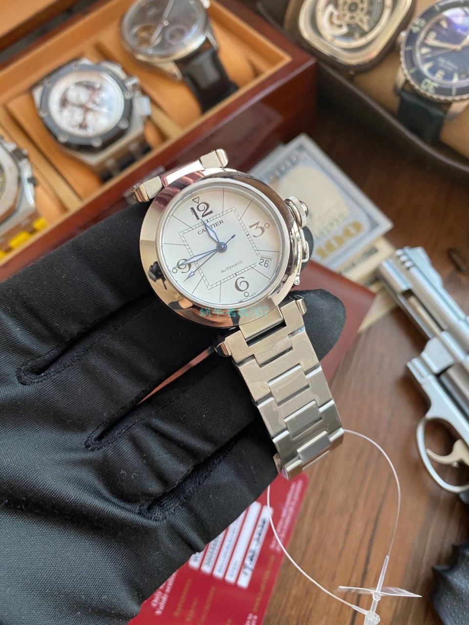 【高品质的复刻高仿手表】V9 Factory  Cartier  帕莎女表W31074M7，W31075M7，WSPA0013 wrist watch  / K319