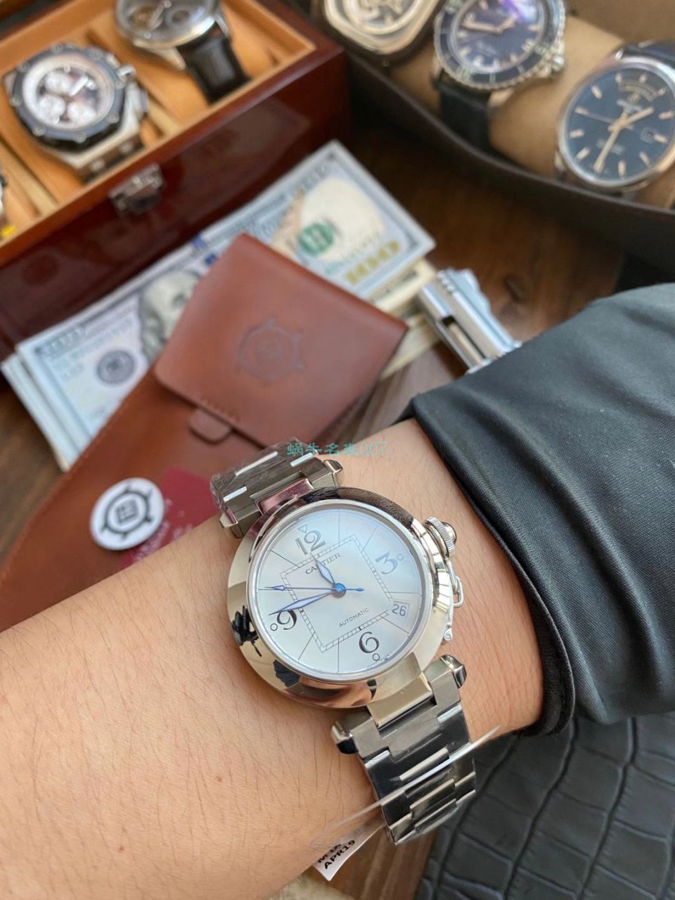 【高品质的复刻高仿手表】V9 Factory  Cartier  帕莎女表W31074M7，W31075M7，WSPA0013 wrist watch  / K319