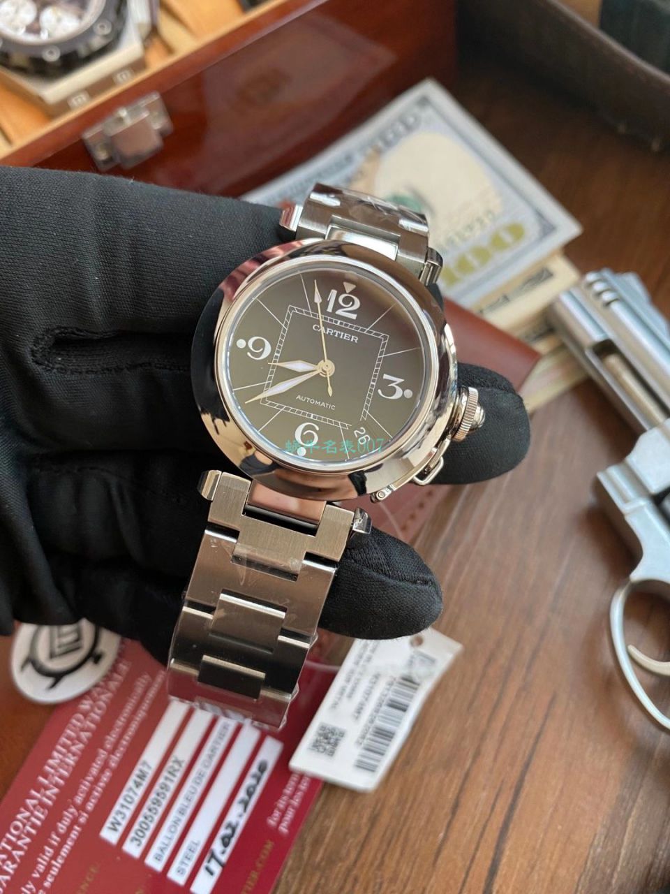 【高品质的复刻高仿手表】V9 Factory  Cartier  帕莎女表W31074M7，W31075M7，WSPA0013 wrist watch  / K319